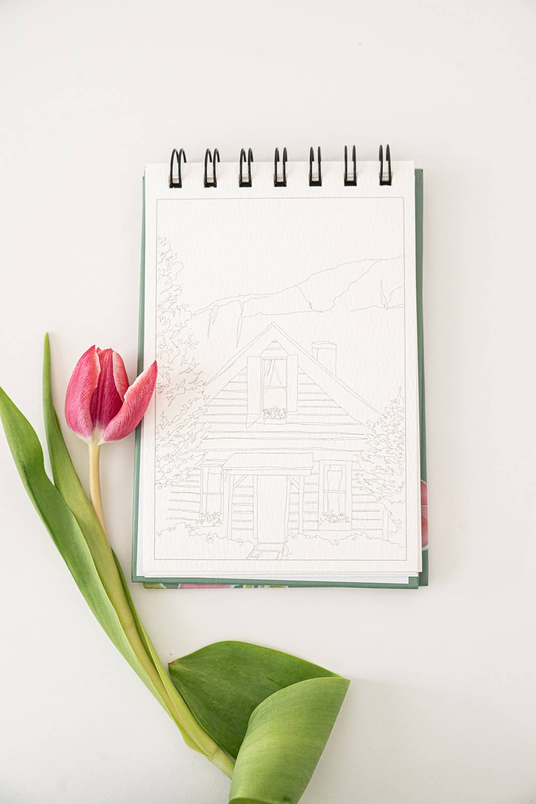 bailey rae studio | A Little Bit of Summer - Mini Watercoloring Book