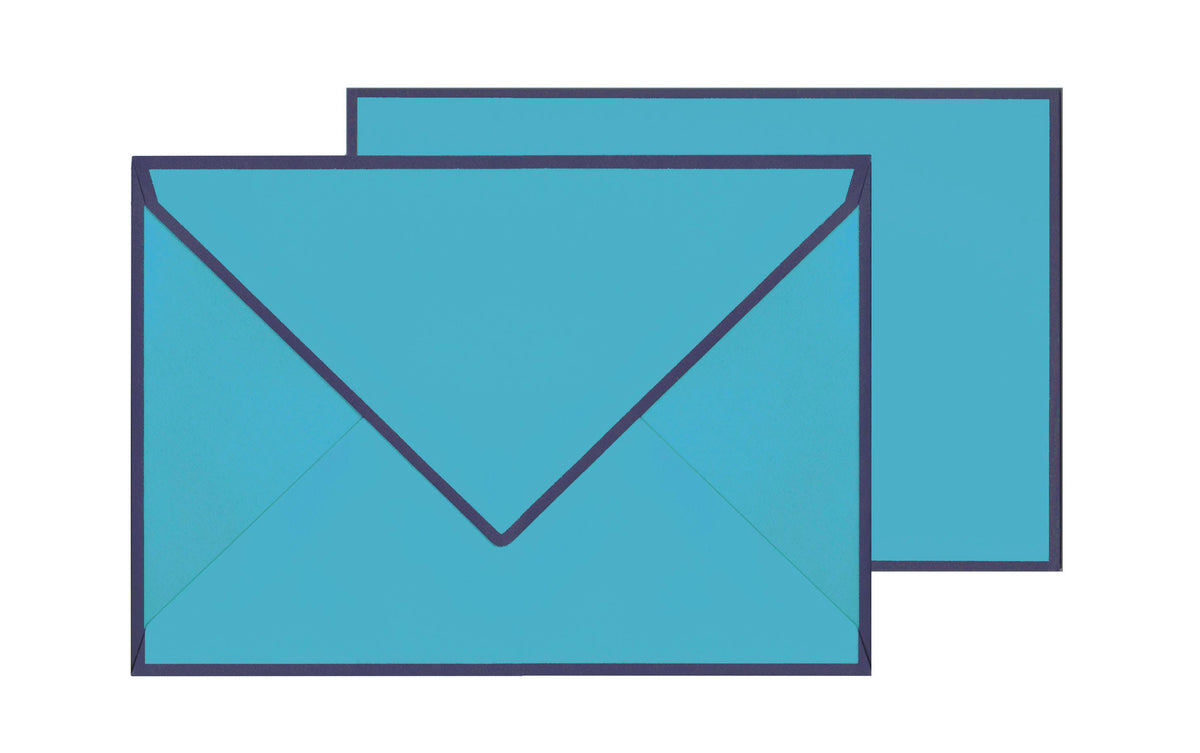 Original Crown Mill Color Edge Note Card Box