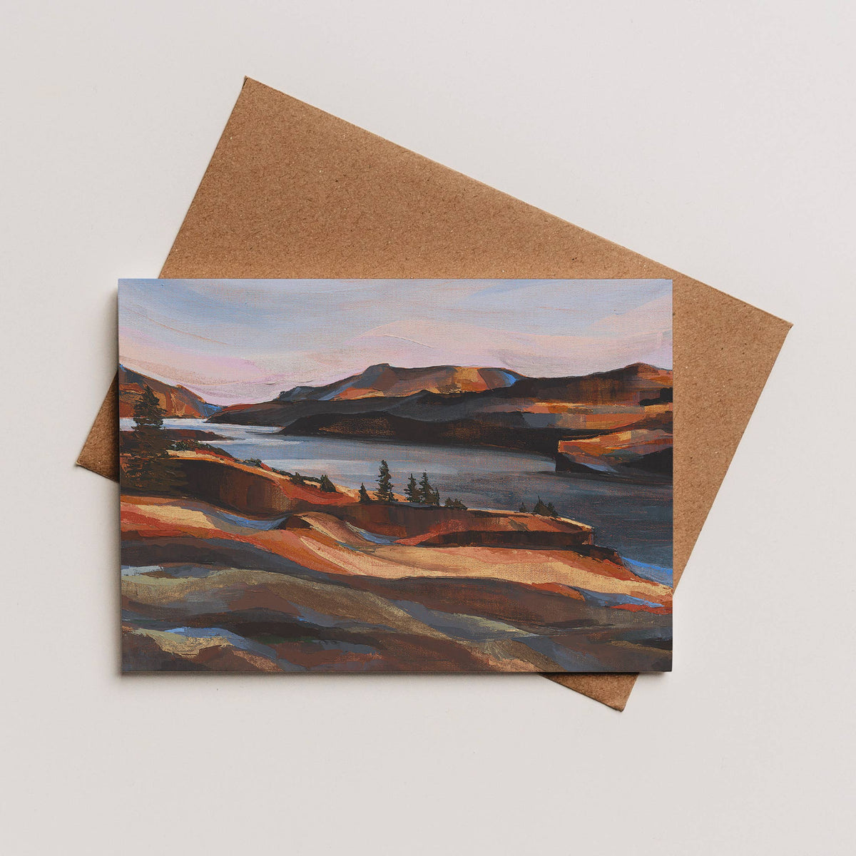 Columbia River Gorge - Greeting Card | Lindsay Gilmore