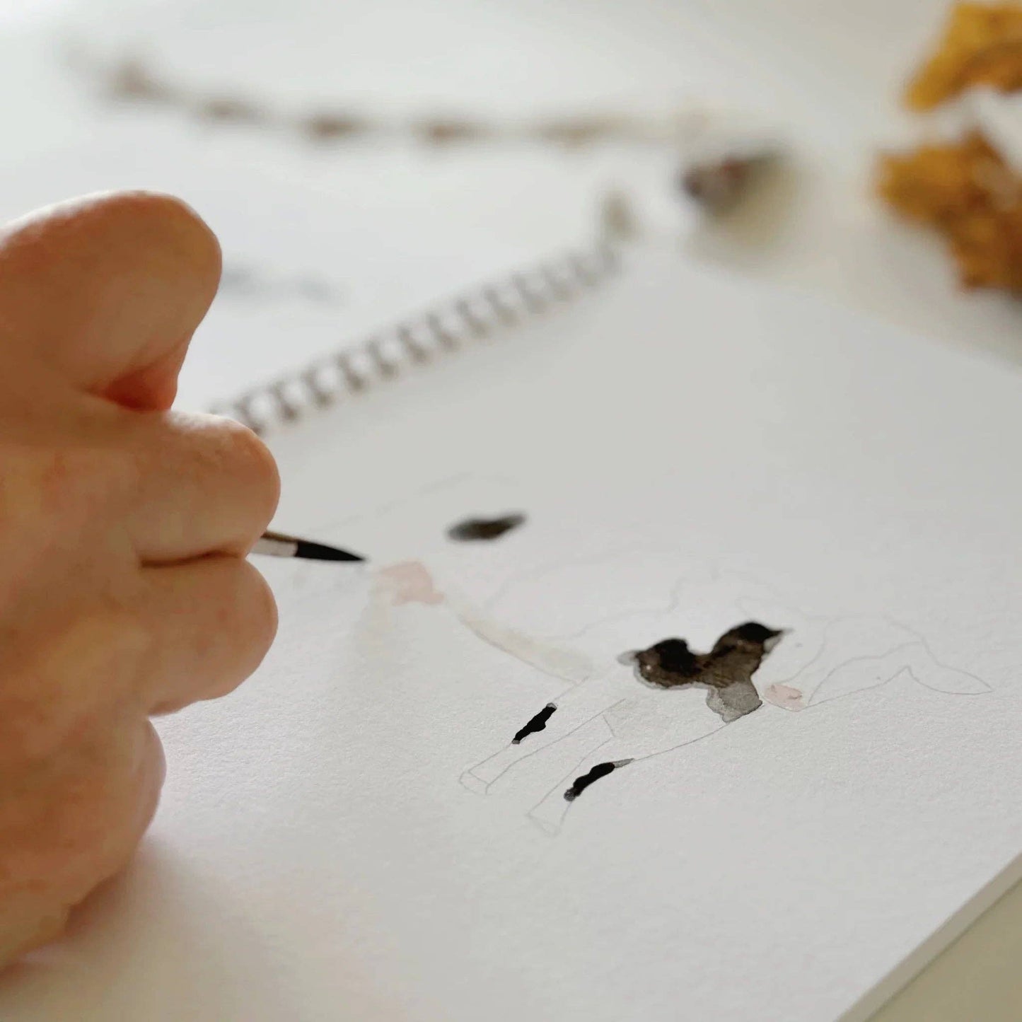 Emily Lex Studio | Farm watercolor workbook