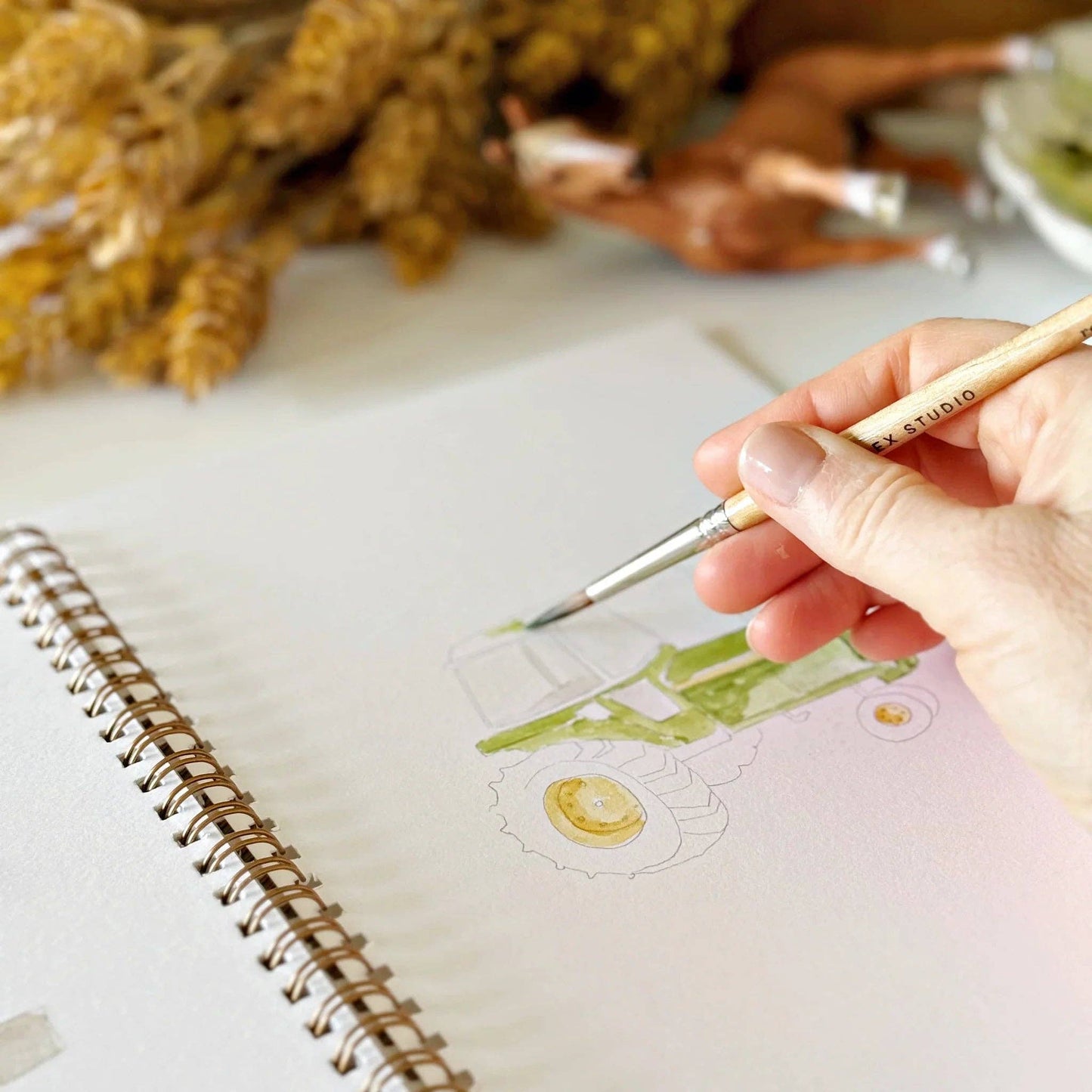 Emily Lex Studio | Farm watercolor workbook