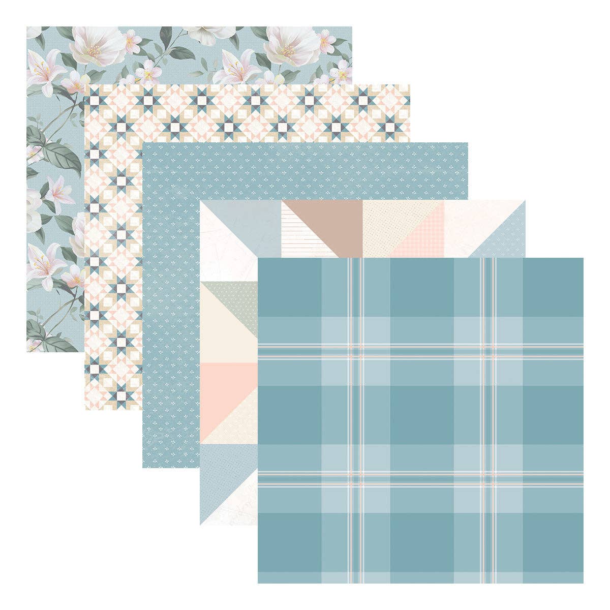 Rosie's Studio Clementine 12" x 12" Designer Paper Pack