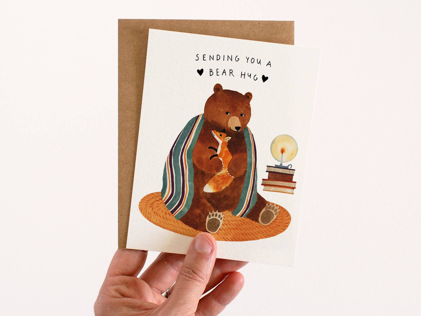 Bear Hug Greeting Card | May We Fly