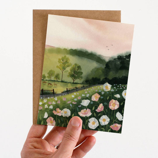 Deerfield Trail Greeting Card | May We Fly