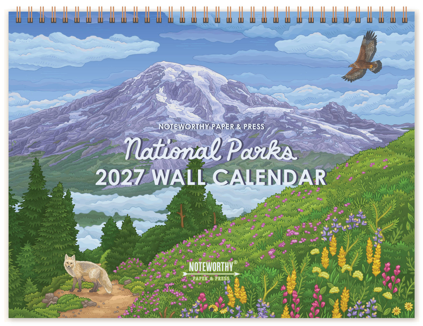 2027 National Parks Wall Calendar | Noteworthy Press