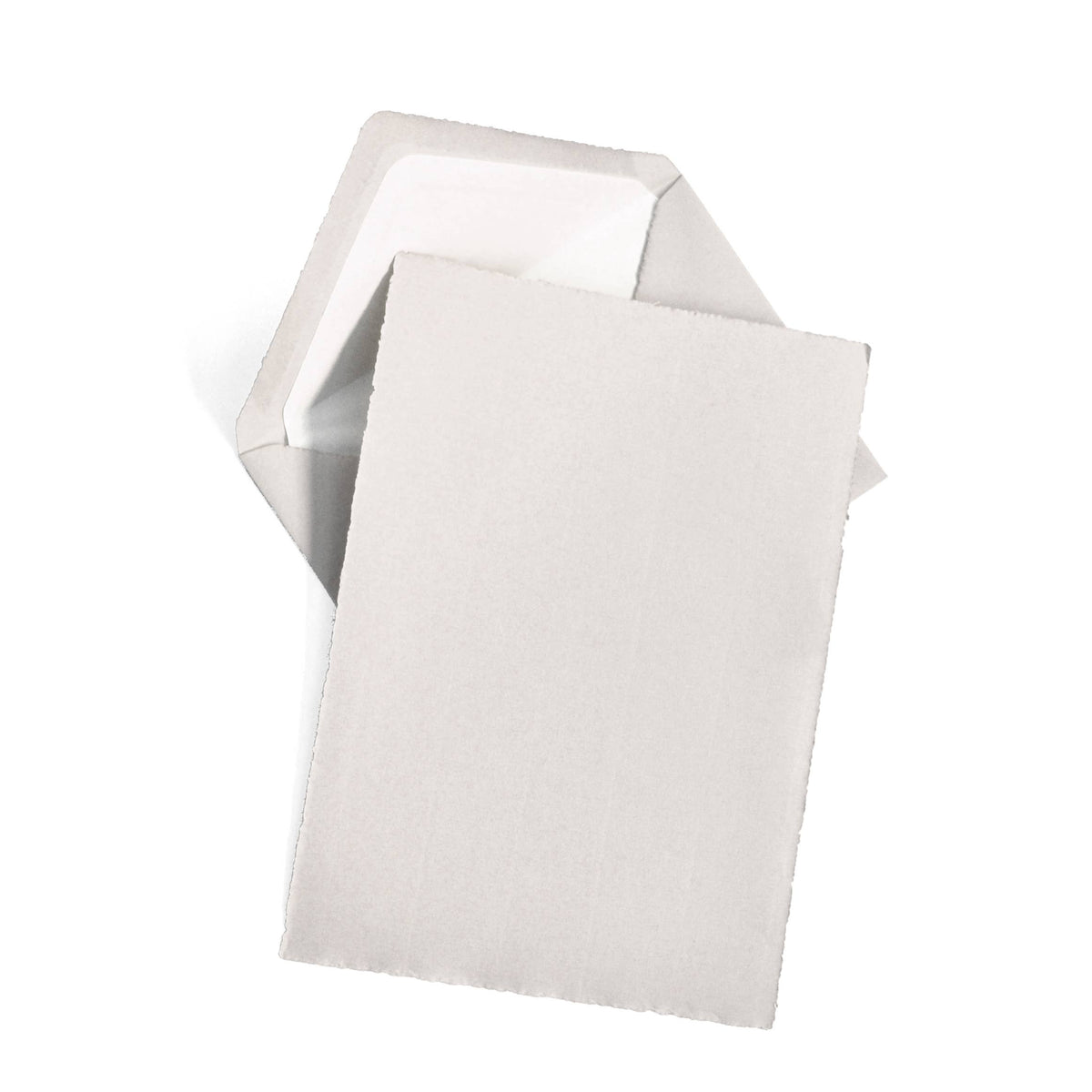 Classic Laid Deckle Edge Sheet Correspondence Set | Gold Box