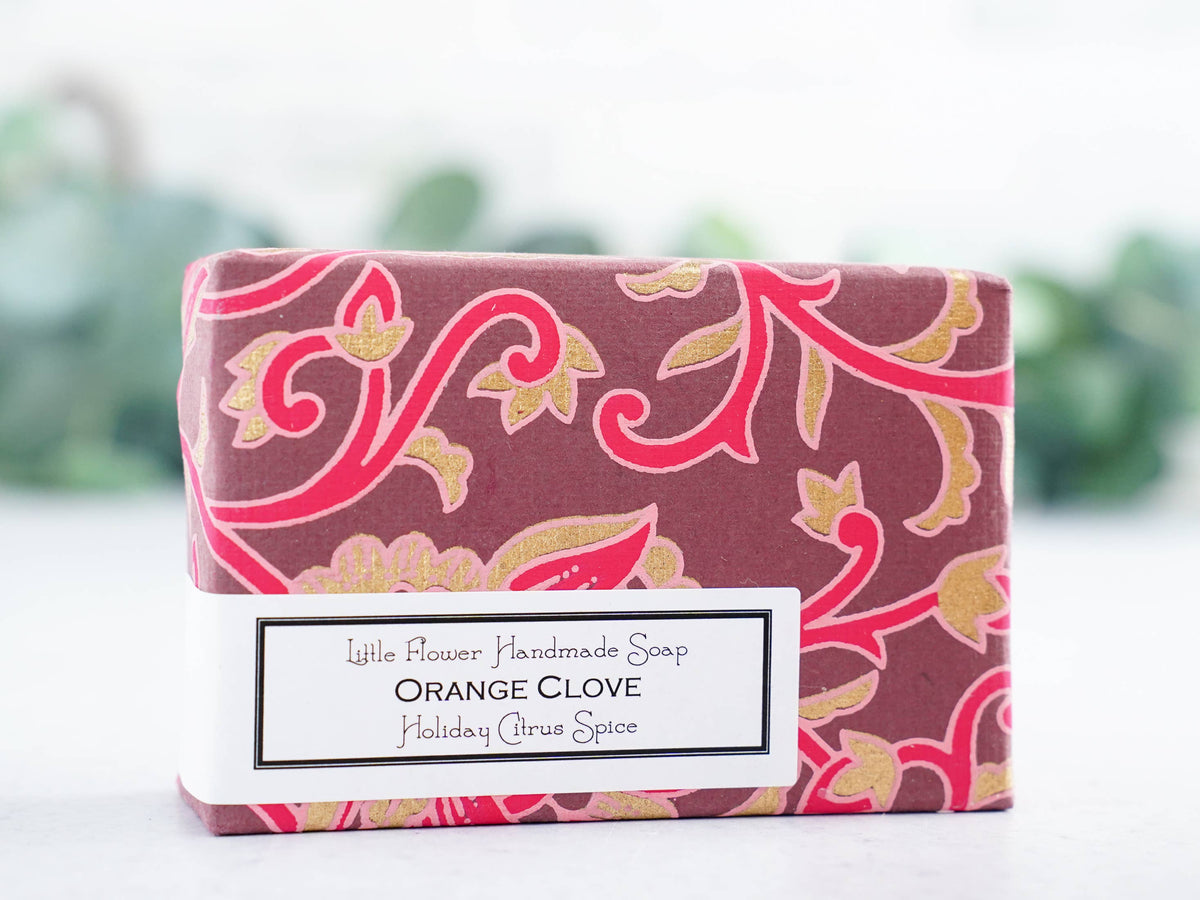 Orange Clove Handmade Fall Soap