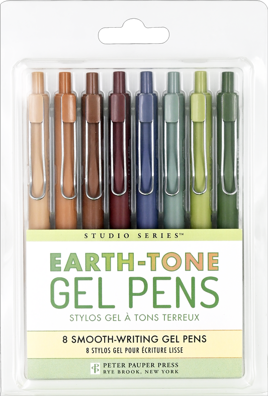 Peter Pauper Press | Earth-Tone Gel Pens
