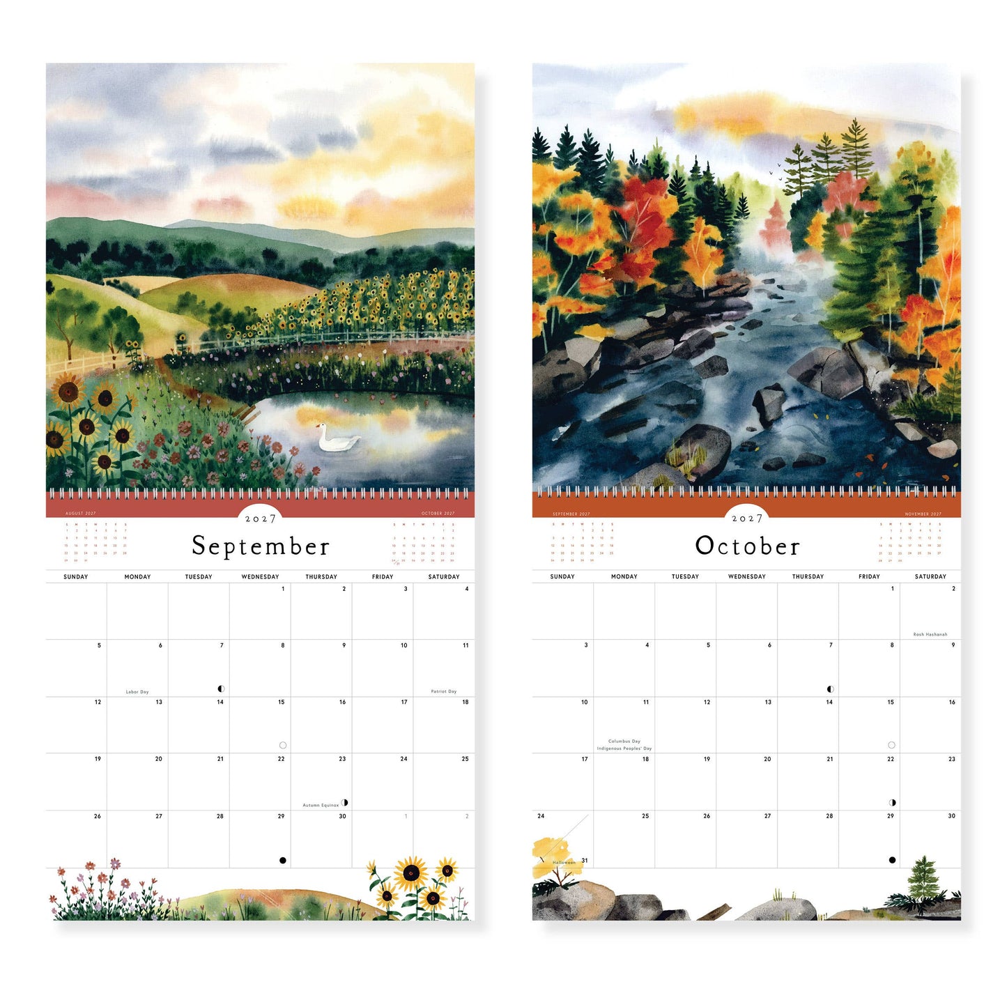 2027 Quiet Earth Wall Calendar | May We Fly