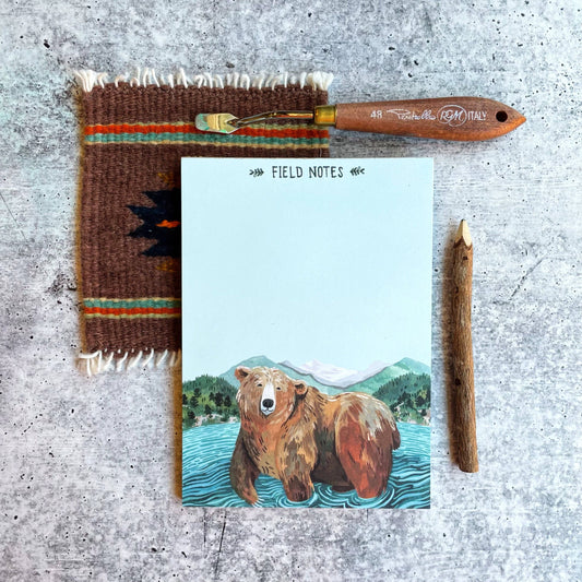 Canyon & Cove | Glacier Grizzly Notepad