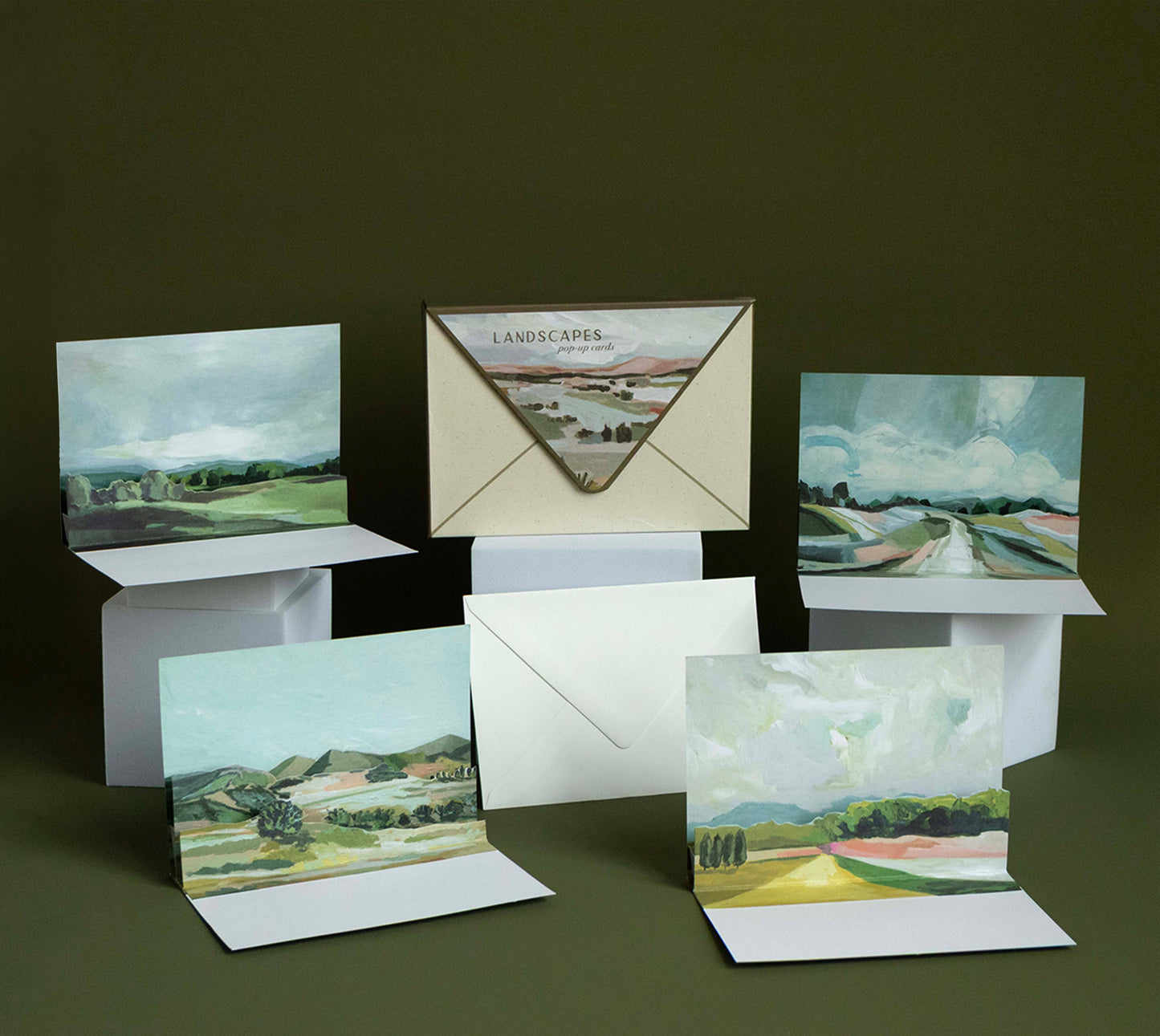 Landscapes Pop-Up Cards