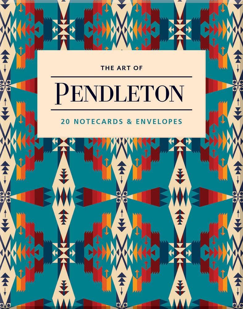 The Art of Pendleton Notes | Set of 20 Blank Note Cards