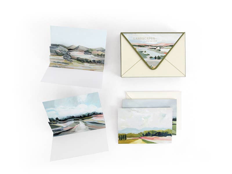 Landscapes Pop-Up Cards