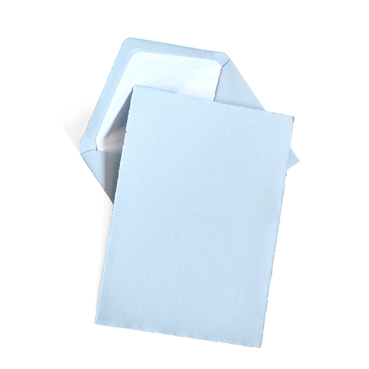 Classic Laid Deckle Edge Sheet Correspondence Set | Gold Box
