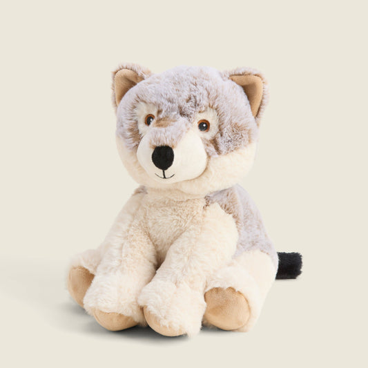 Wolf Warmies | Lavender Heating Pad & Plush Stuffed Animal