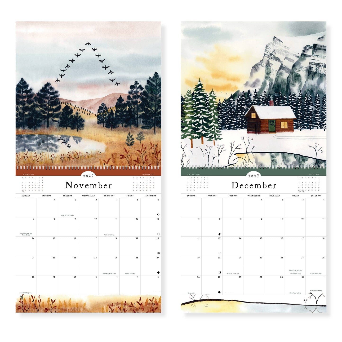 2027 Quiet Earth Wall Calendar | May We Fly