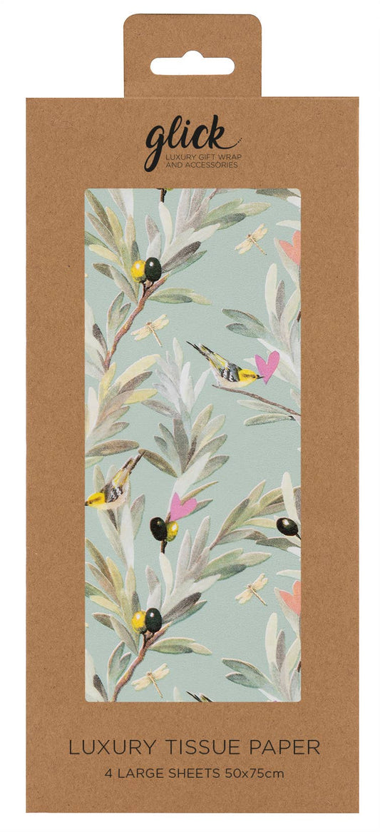 Olive Branch Tissue Paper