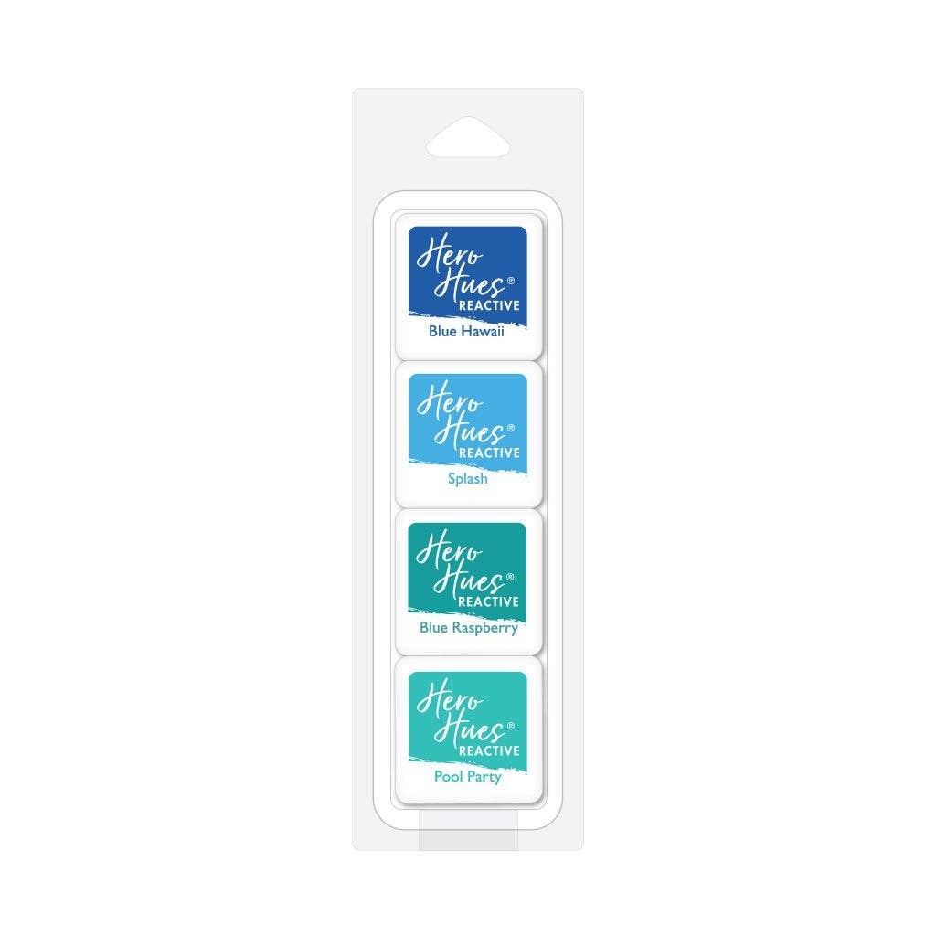 Hero Arts Sea Palette Reactive Ink Cubes