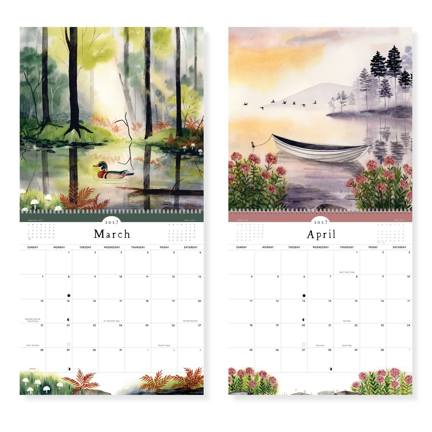 2027 Quiet Earth Wall Calendar | May We Fly