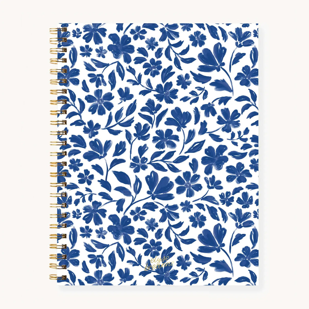 Floral Softcover Spiral Notebook