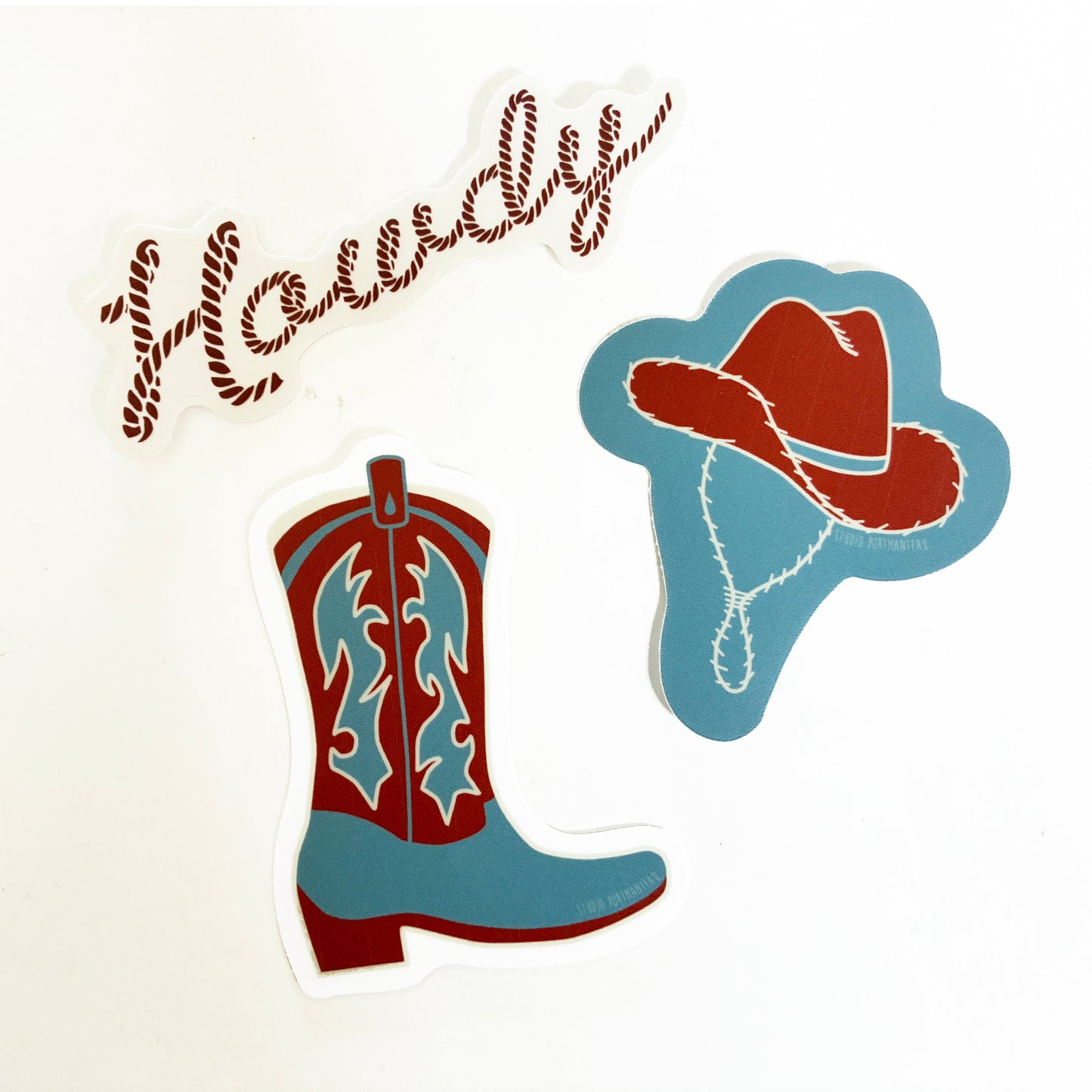 Howdy Vinyl Sticker