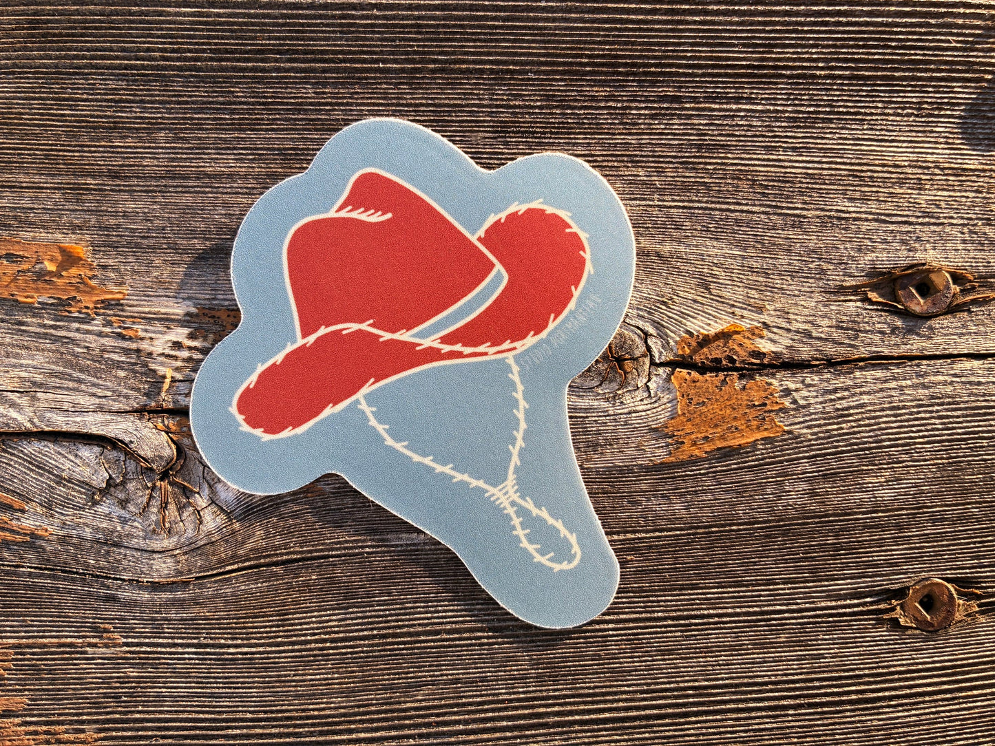 Cowboy Hat Vinyl Sticker