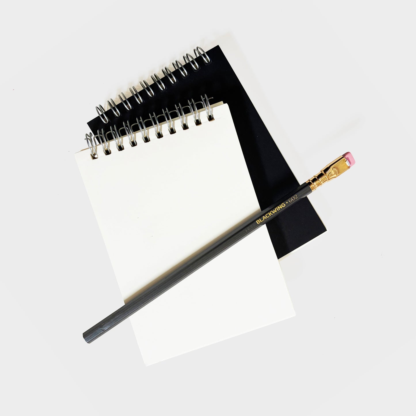 Medium Black, White, or Kraft Top Spiral Notebook