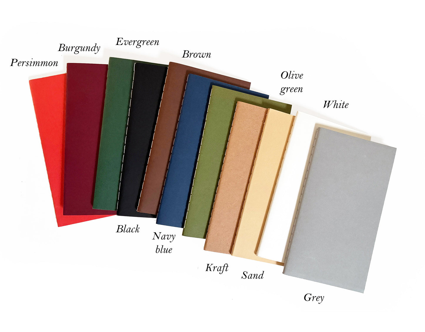 Blank Pocket Saddle Stitch Note Book