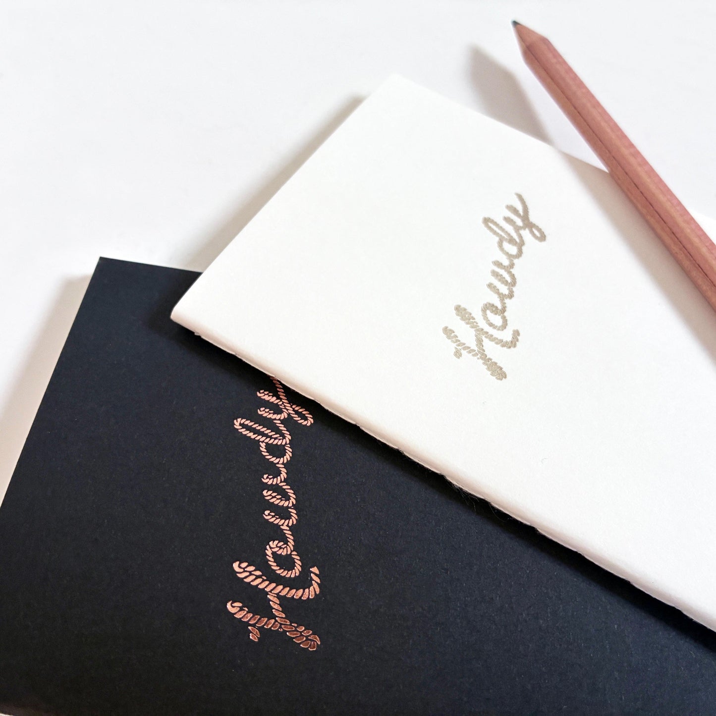 Howdy Mini Saddle Stitch Notebook