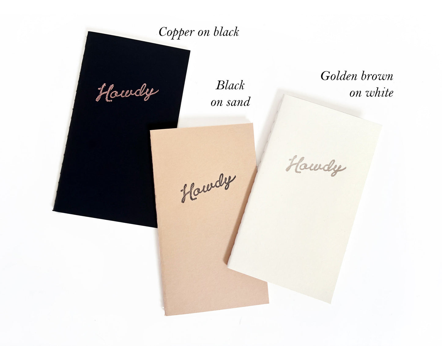 Howdy Mini Saddle Stitch Notebook