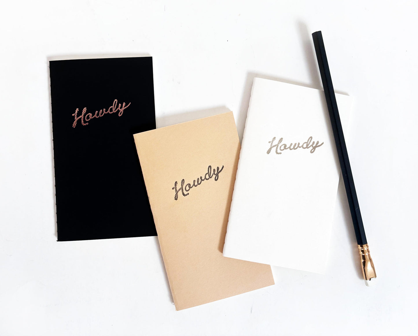 Howdy Mini Saddle Stitch Notebook