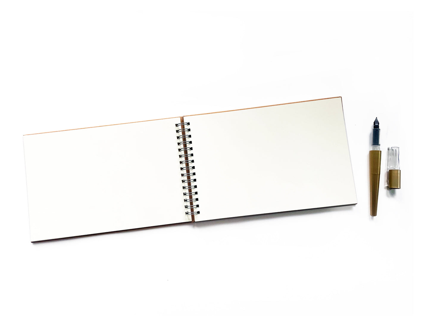 Kraft Spiral Hardcover Notebook