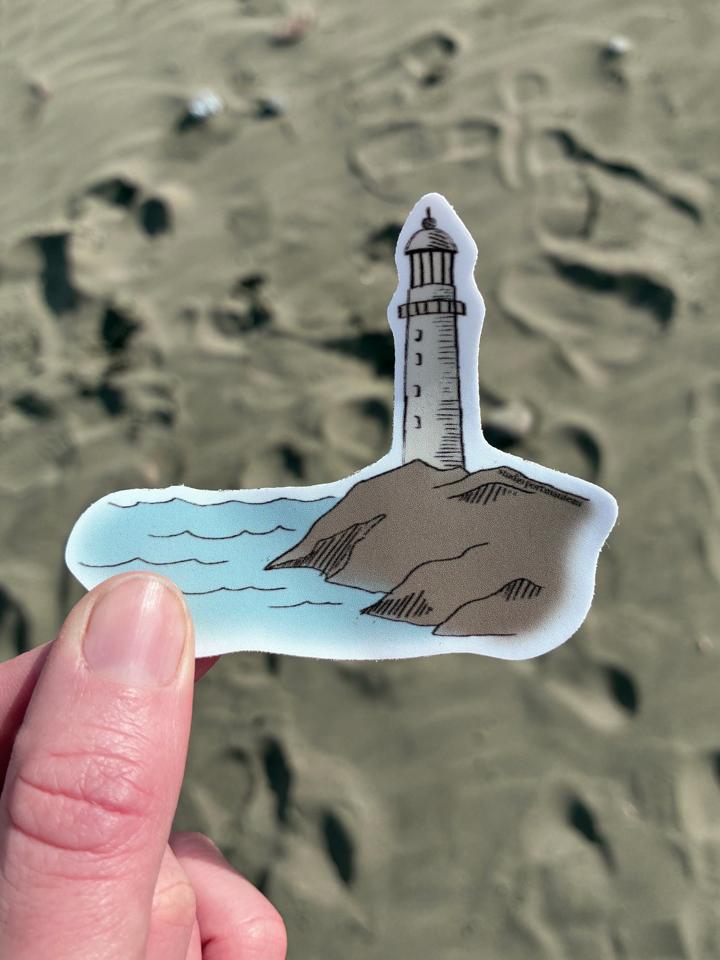 Lighthouse Vinyl Sticker
