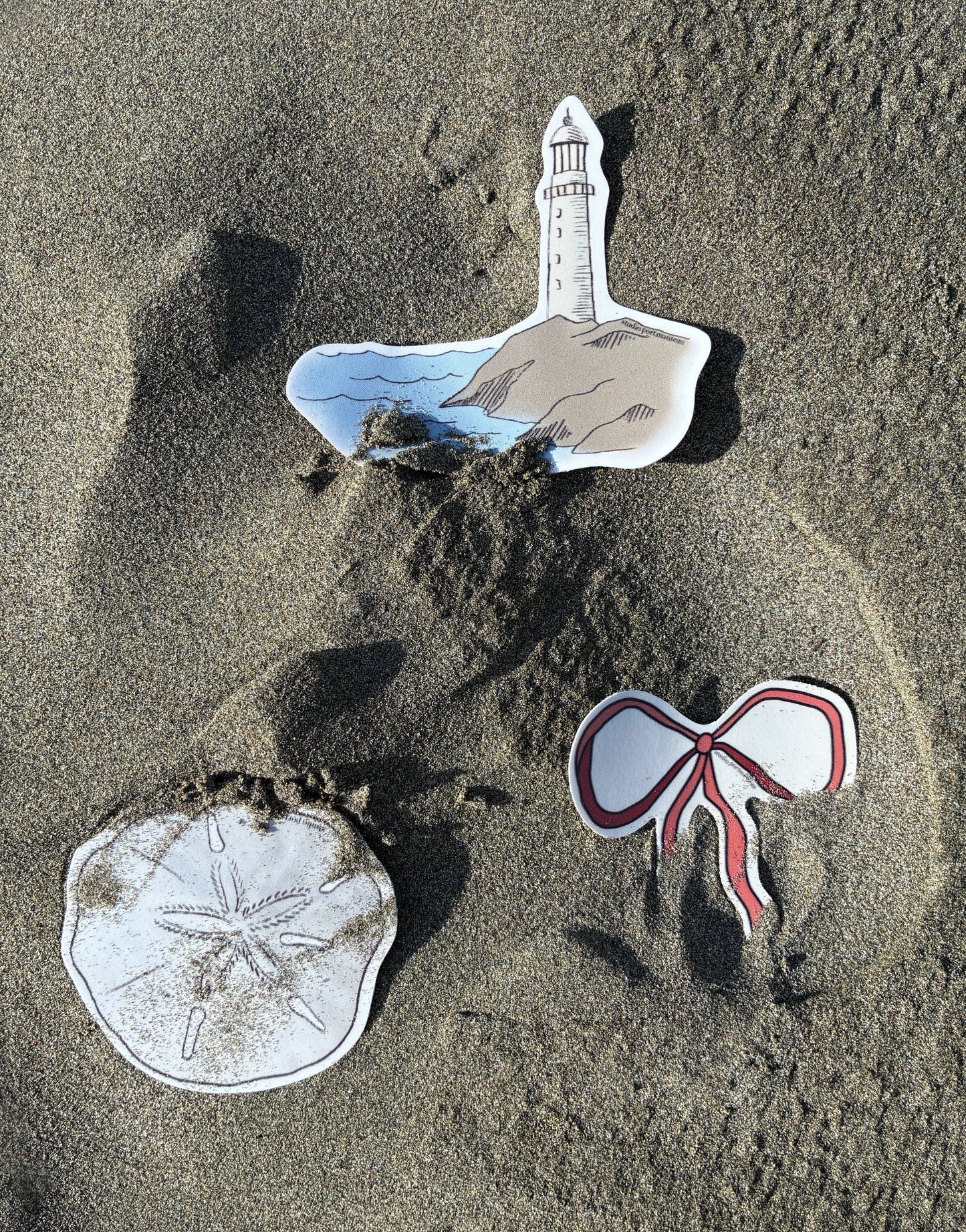 Sand Dollar Vinyl Sticker