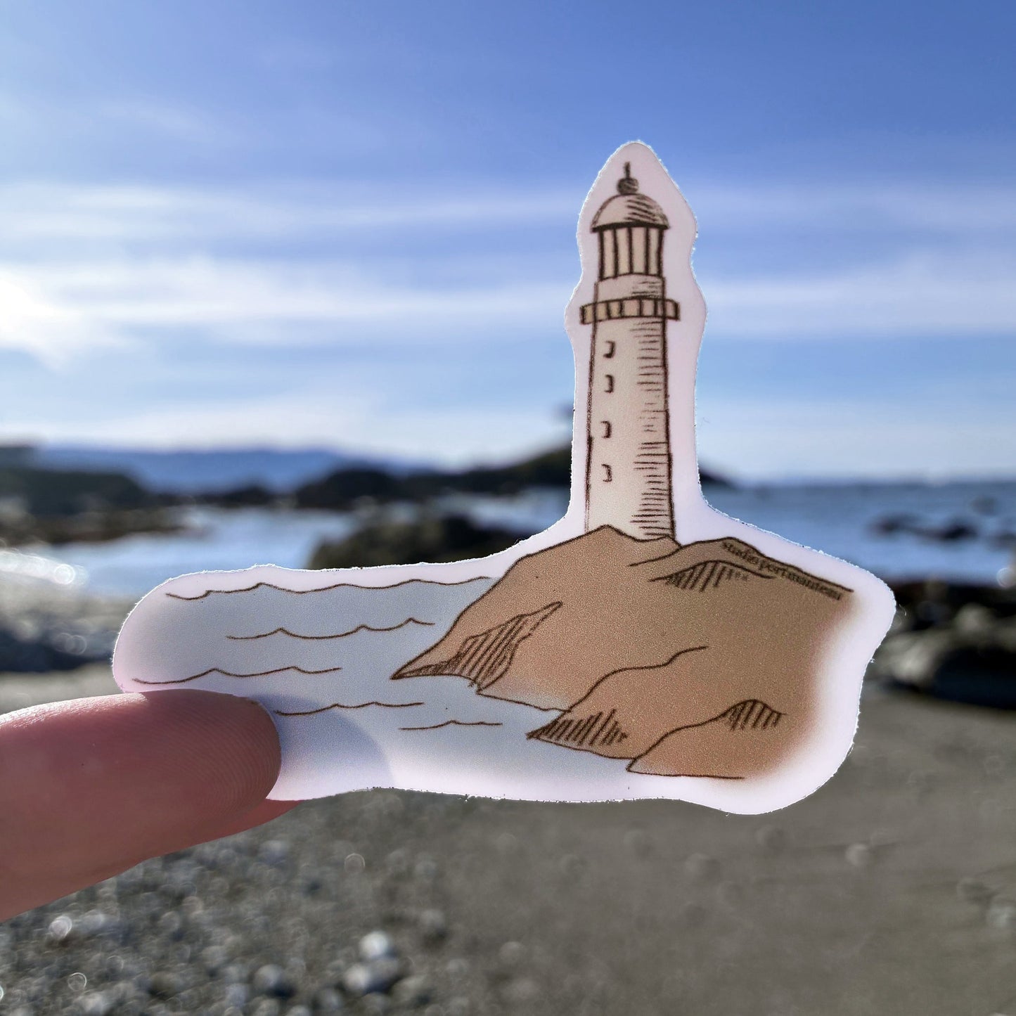 Lighthouse Vinyl Sticker