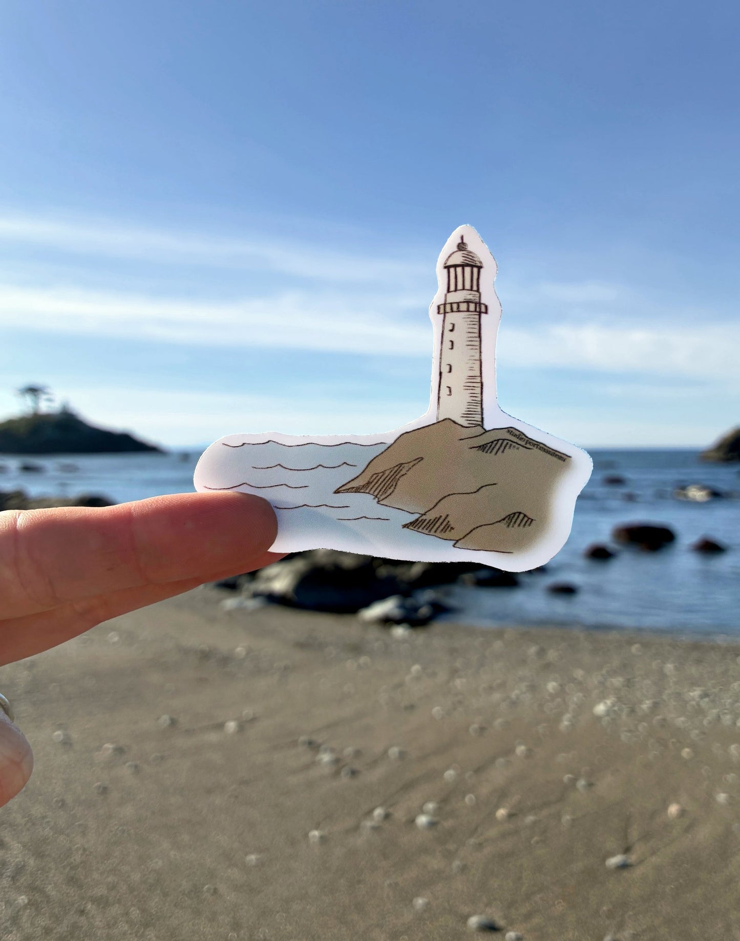 Lighthouse Vinyl Sticker