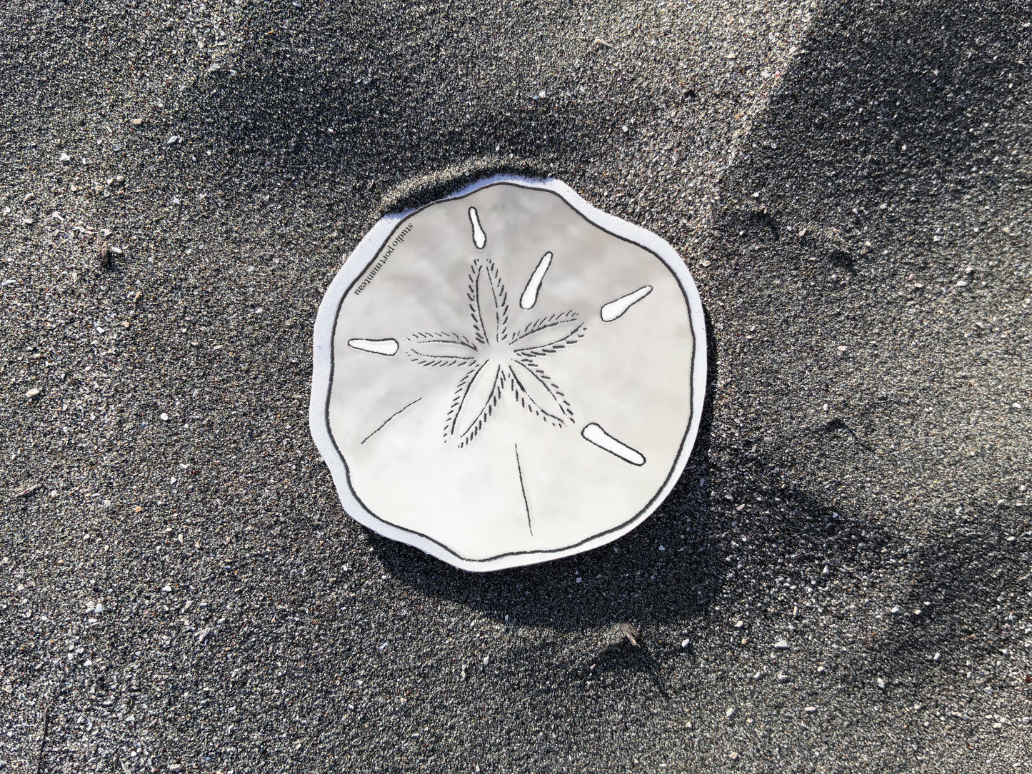 Sand Dollar Vinyl Sticker