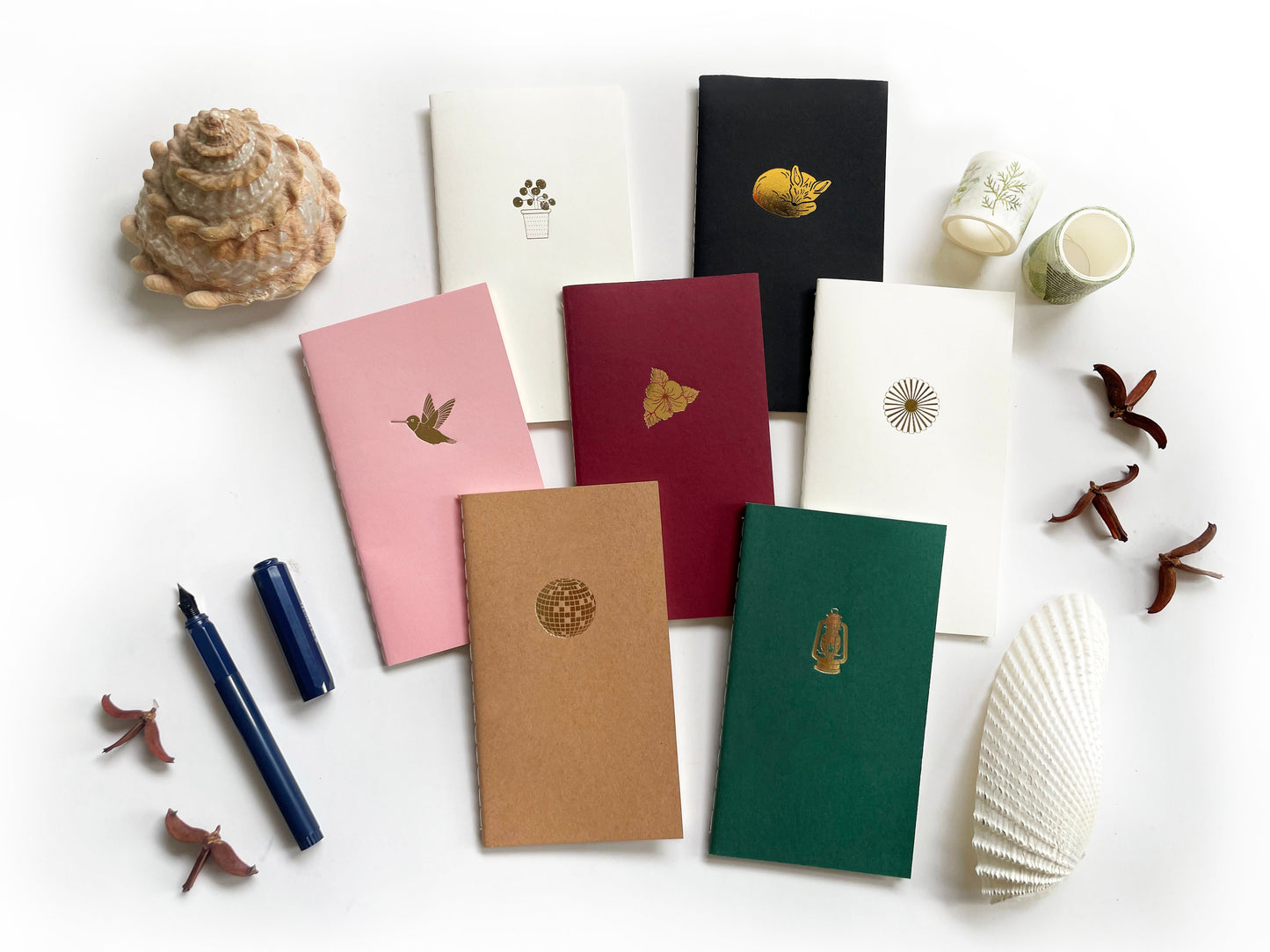 Classic Heart Mini Saddle Stitch Notebook | Be Mine Notebook