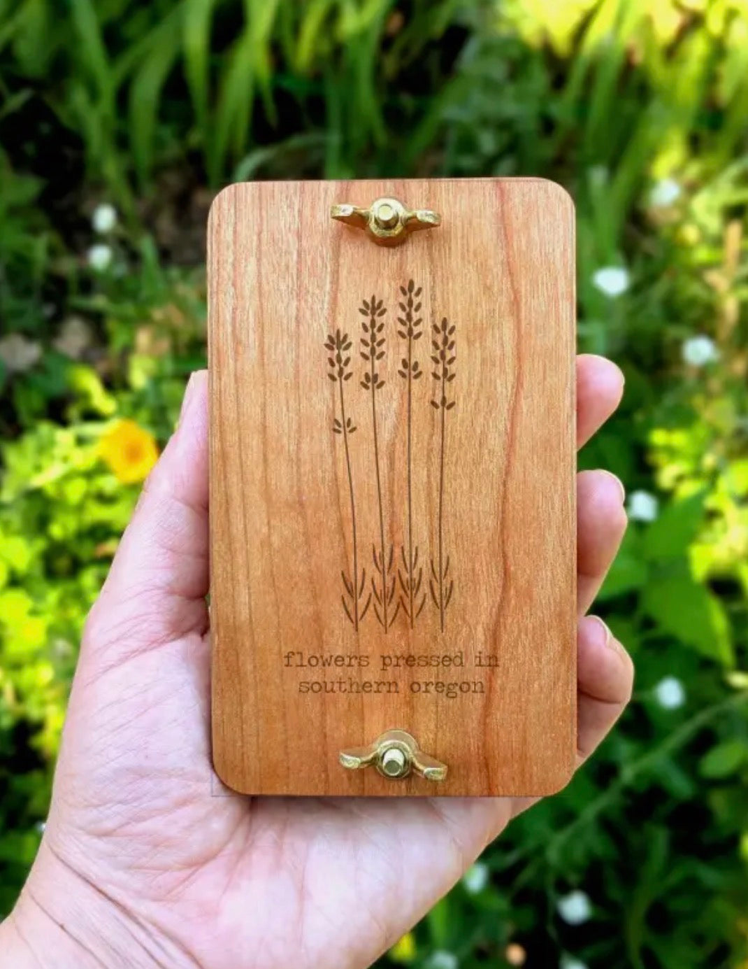 Pocket Flower Press | Flowers Pressed in Southern Oregon