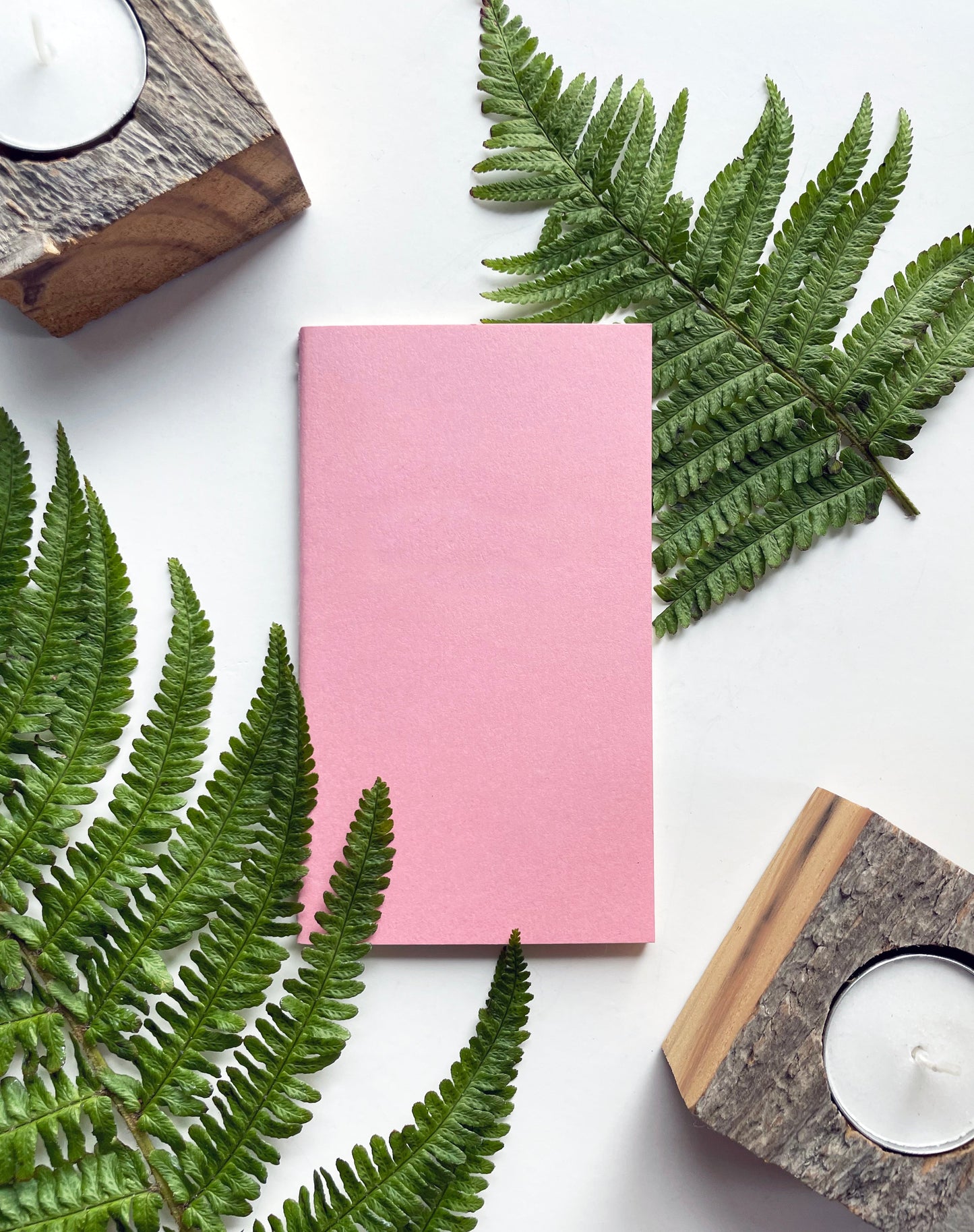 Blank Pocket Saddle Stitch Note Book