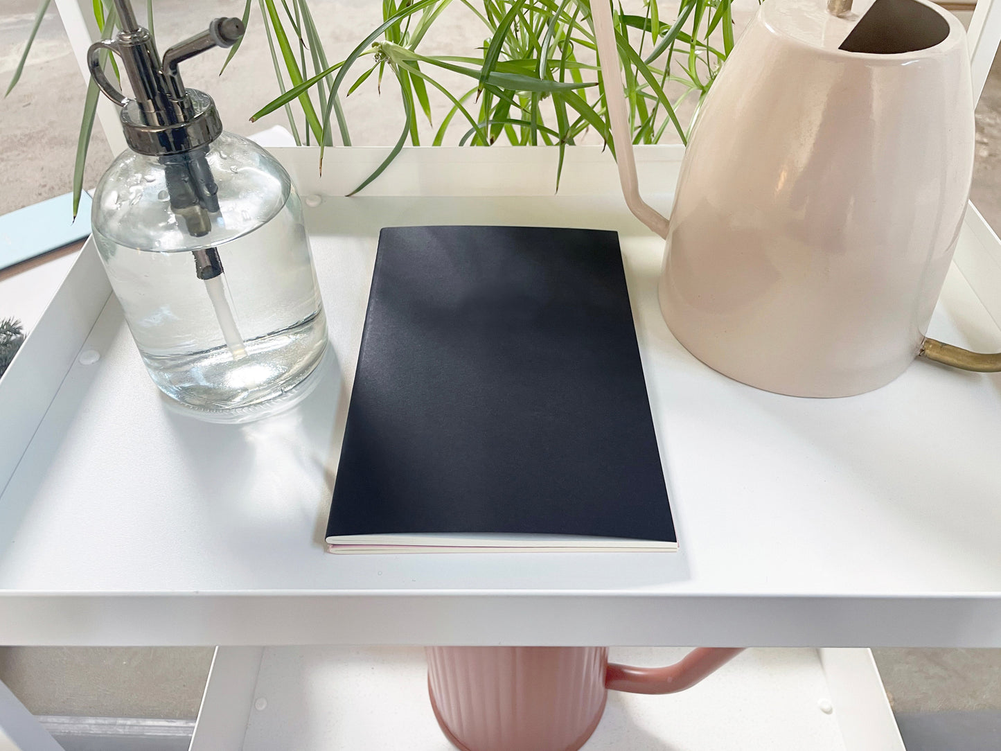Blank Medium Saddle Stitch Note Book