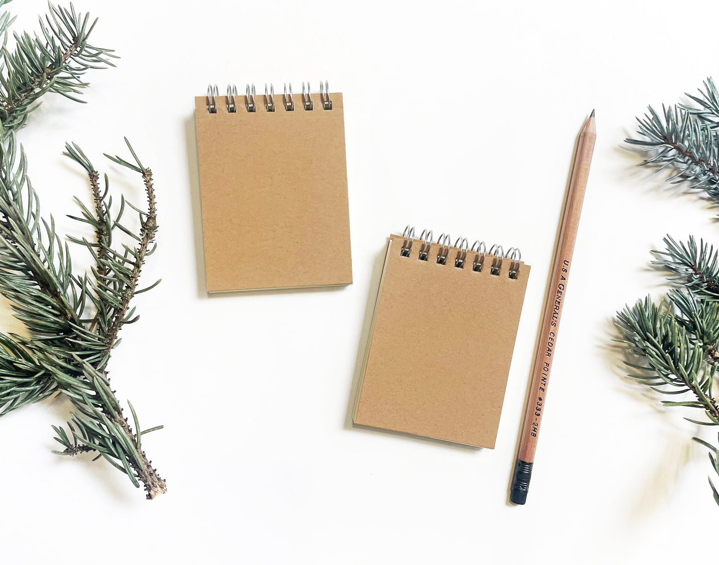Tiny Kraft Top Spiral Pocket Notebook