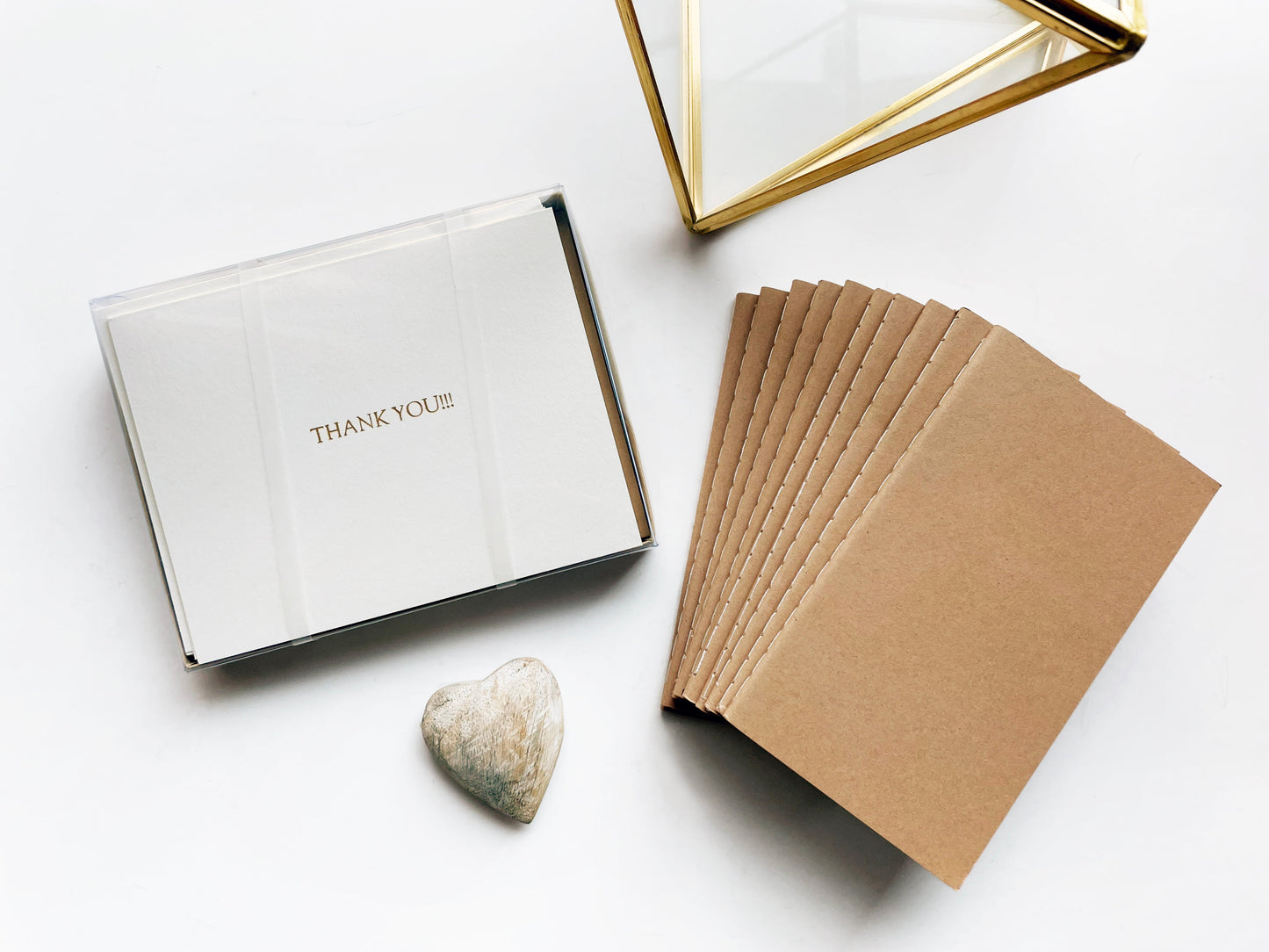 Blank Pocket Saddle Stitch Note Book