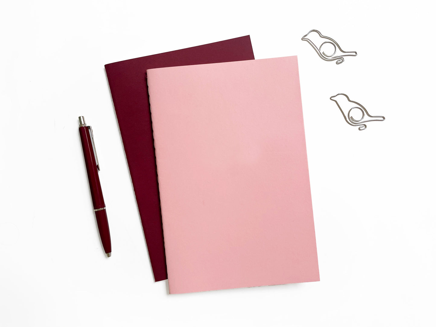 Blank Medium Saddle Stitch Note Book