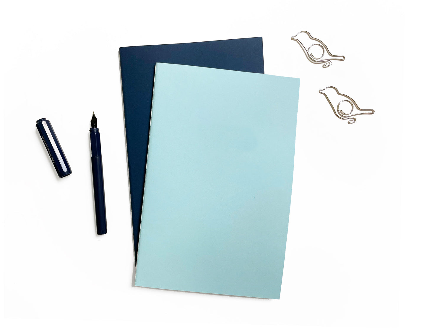 Blank Medium Saddle Stitch Note Book