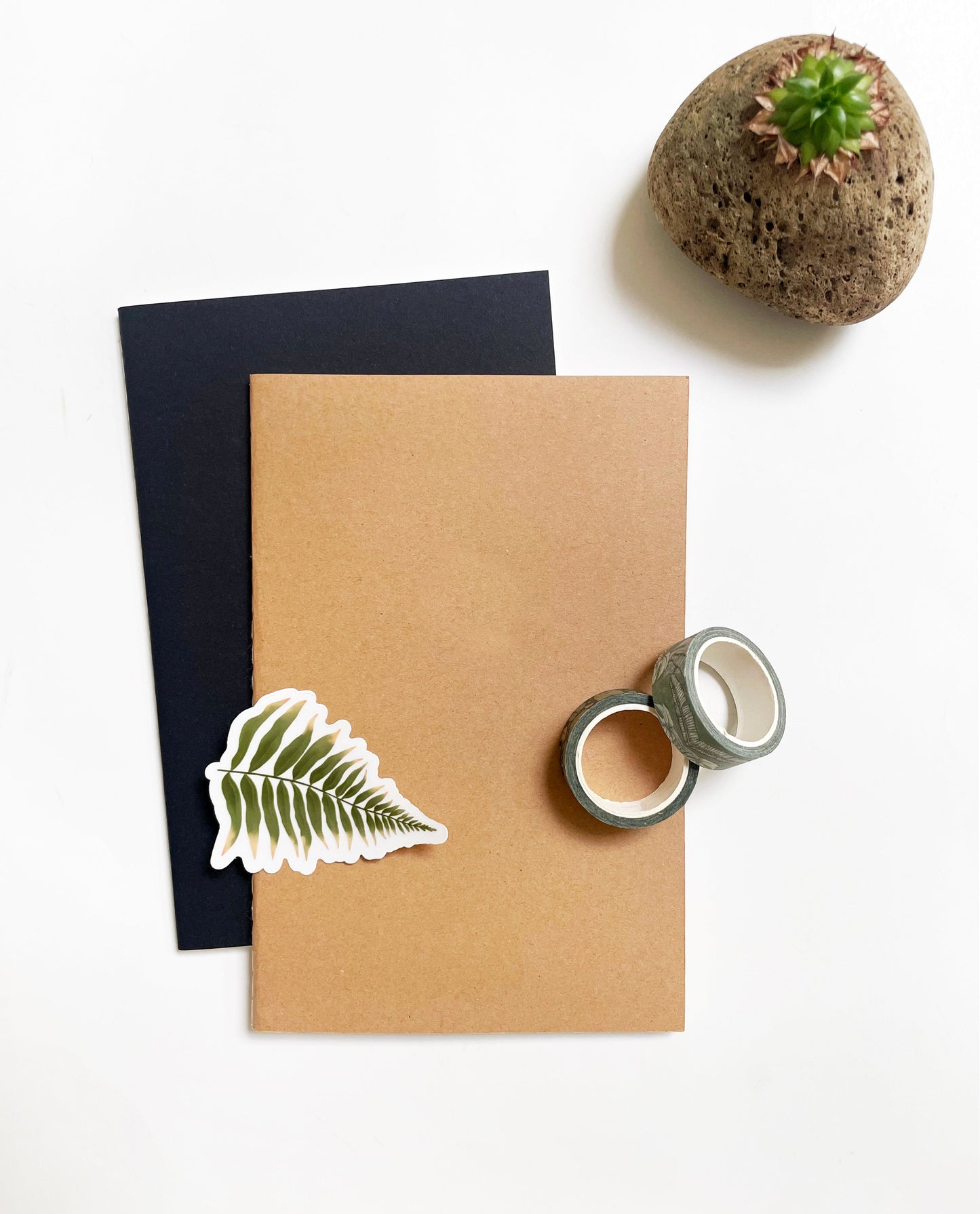 Blank Medium Saddle Stitch Note Book