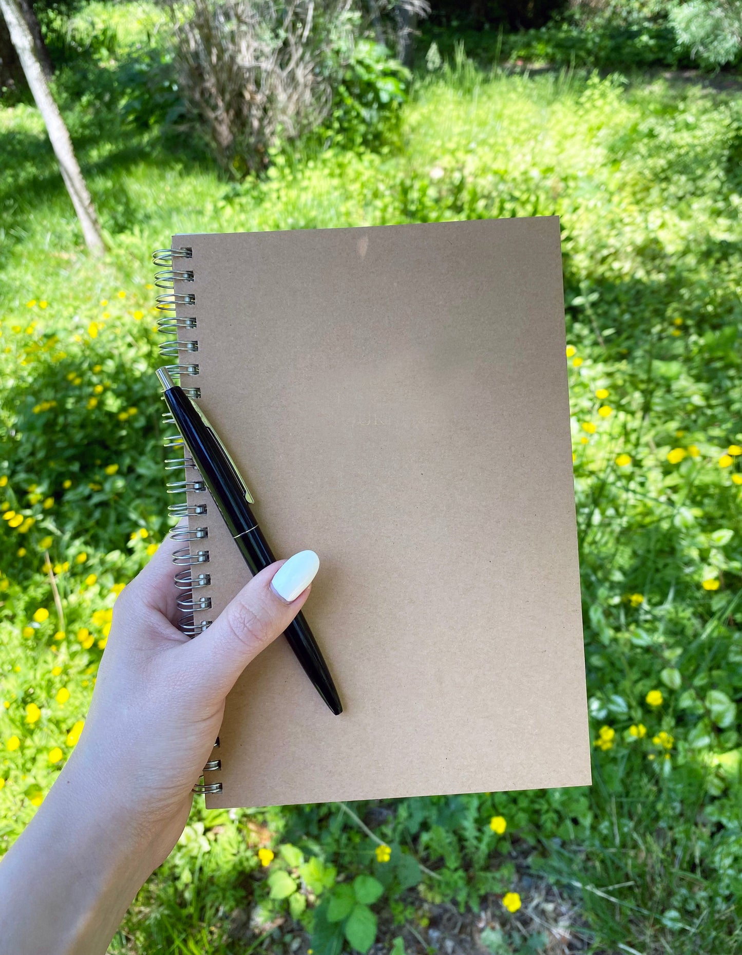 Kraft Spiral Notebook