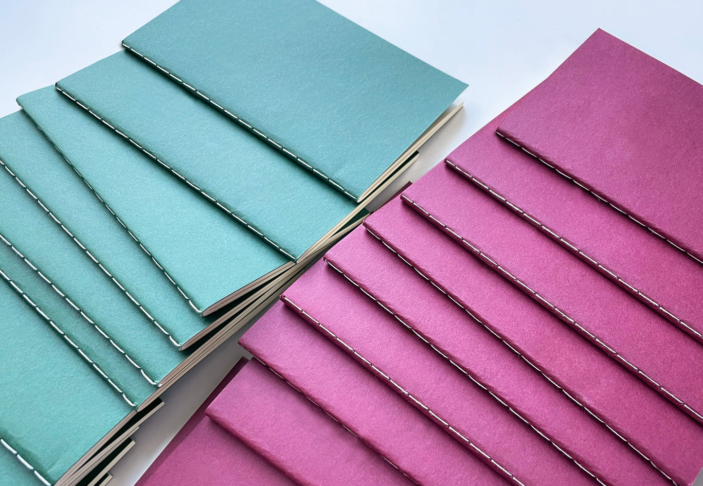 Blank Pocket Saddle Stitch Note Book