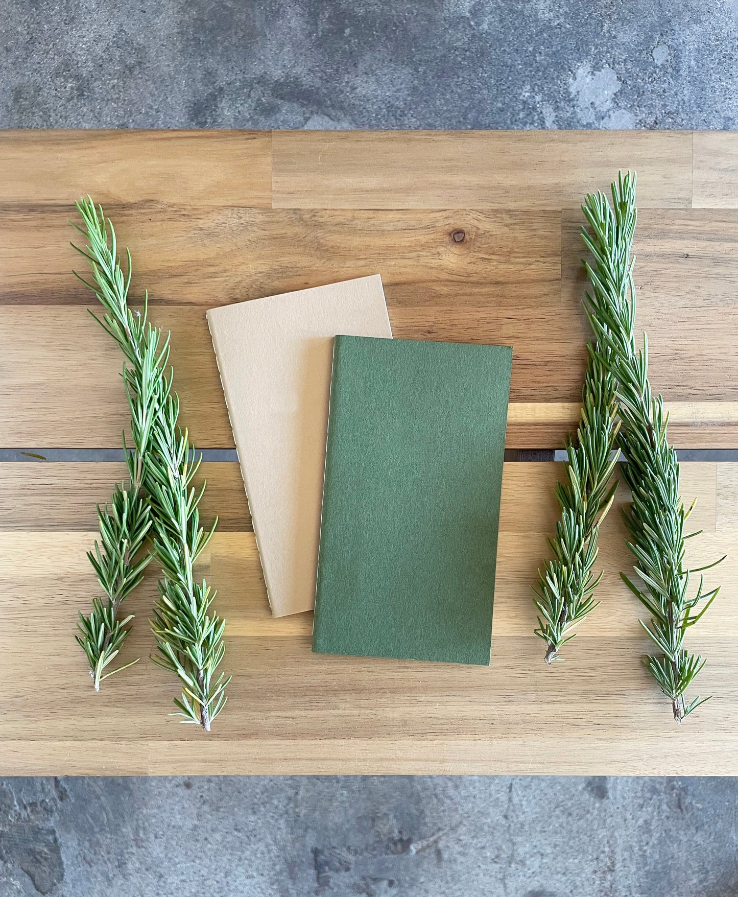 Blank Pocket Saddle Stitch Note Book