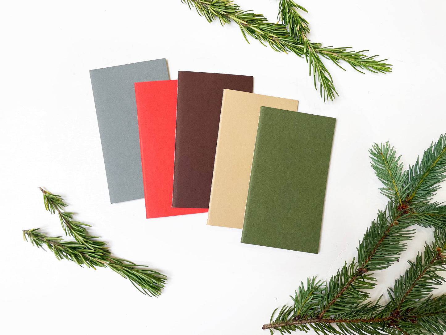 Blank Pocket Saddle Stitch Note Book